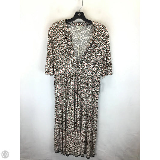 Dress Casual Midi By Max Studio In Multi-colored, Size: M