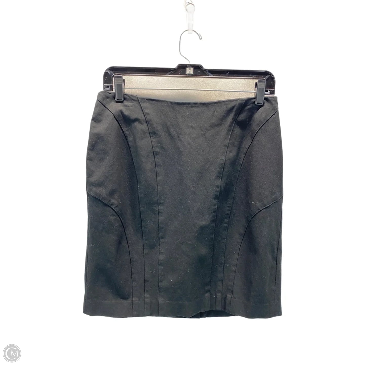 Skirt Midi By Banana Republic In Black, Size: 10