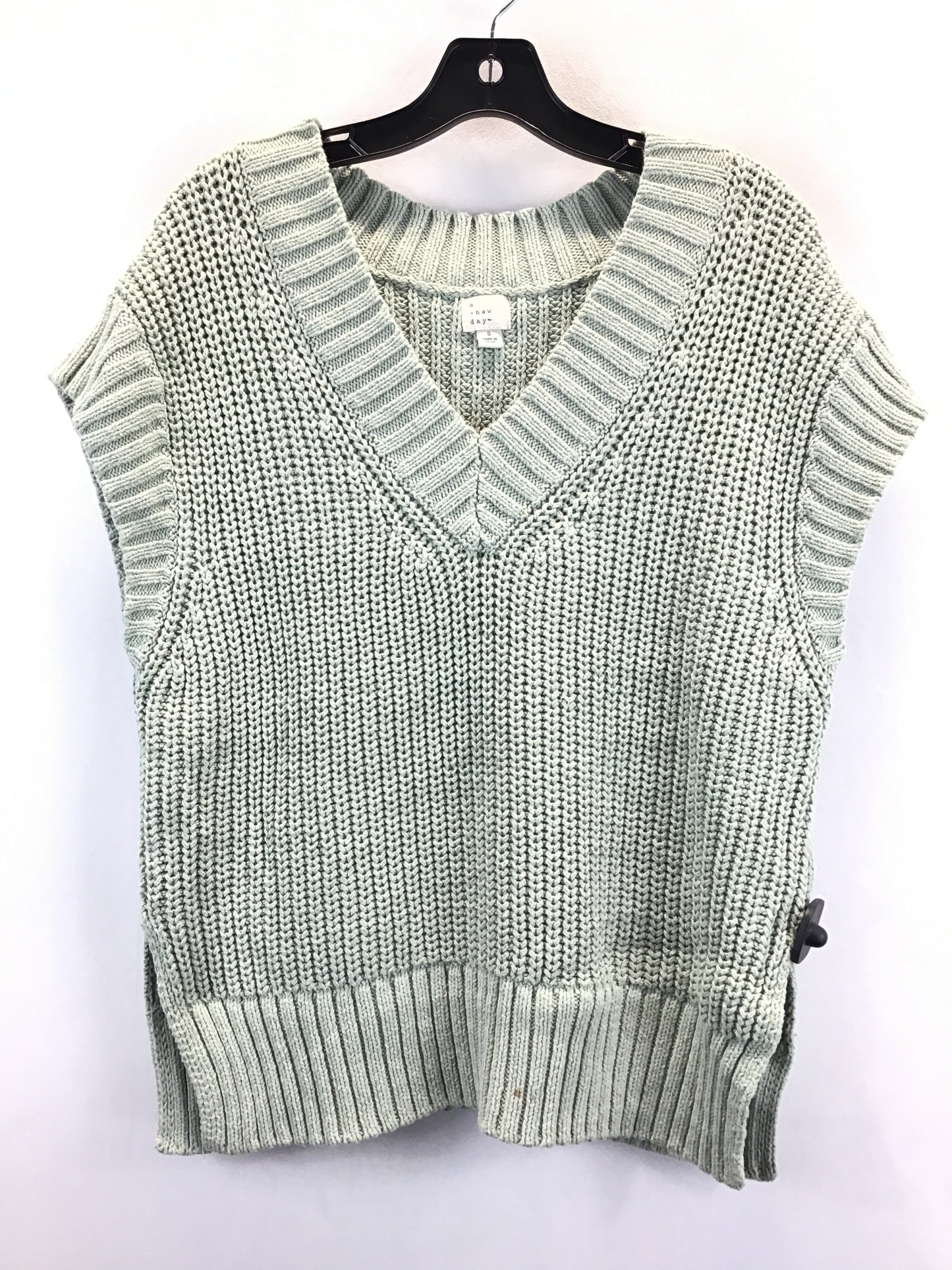 Vest Sweater By A New Day In Mint, Size: S