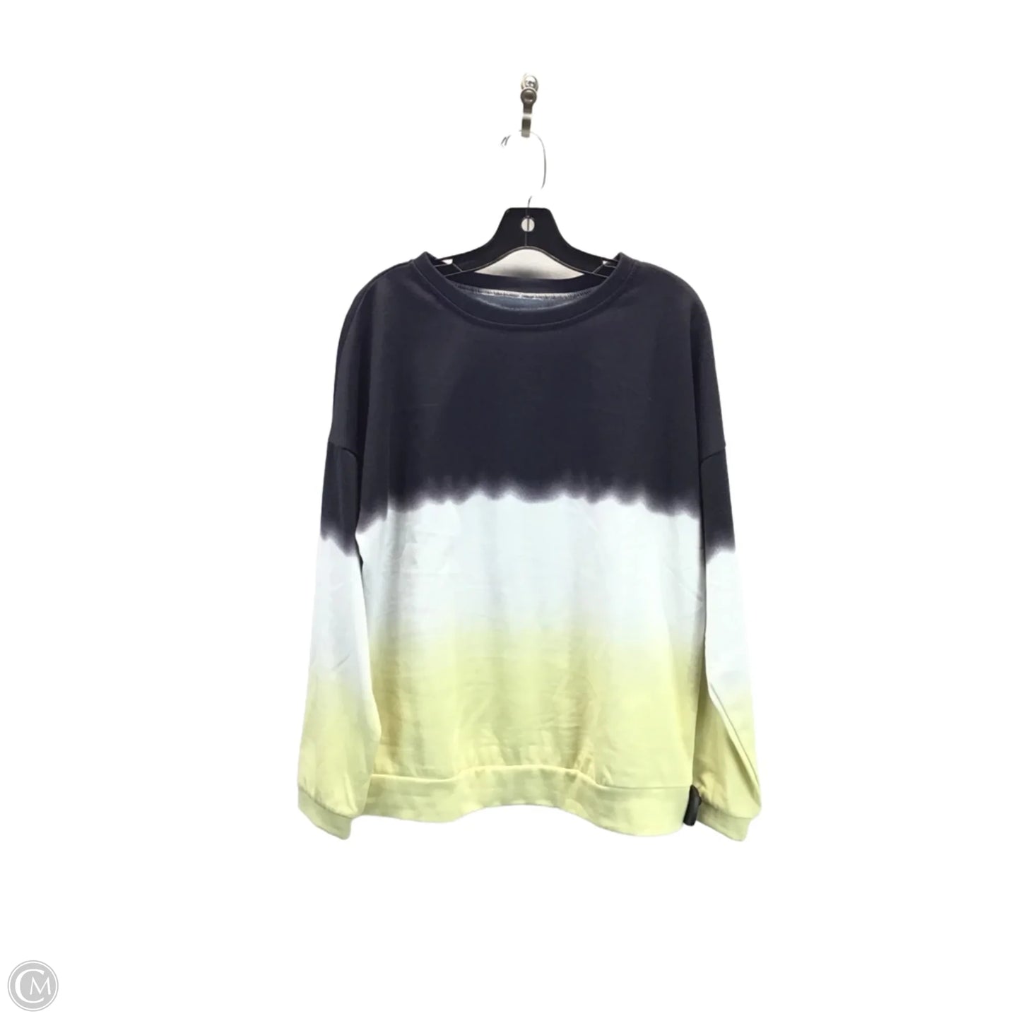 Sweatshirt Crewneck By Clothes Mentor In Multi-colored, Size: L