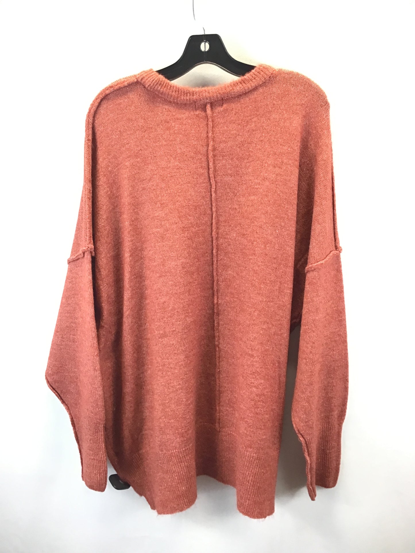 Sweater By Zenana Outfitters In Red, Size: 1x