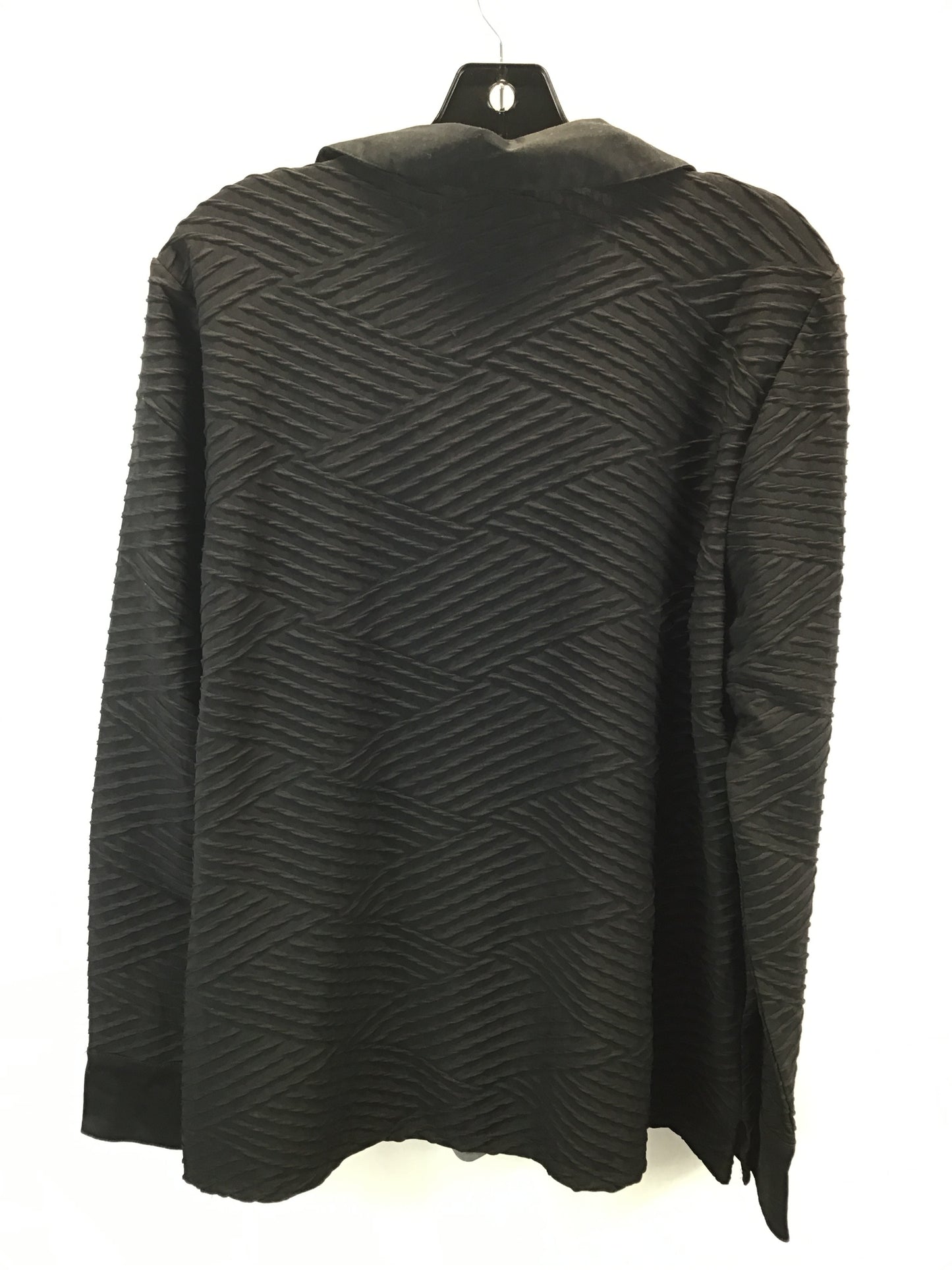 Top Long Sleeve By Chicos In Black, Size: 2