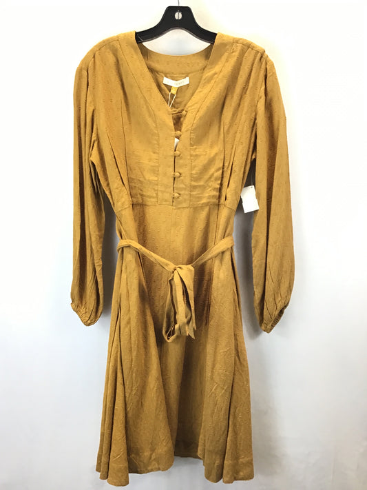 Dress Casual Short By Downeast In Mustard, Size: S