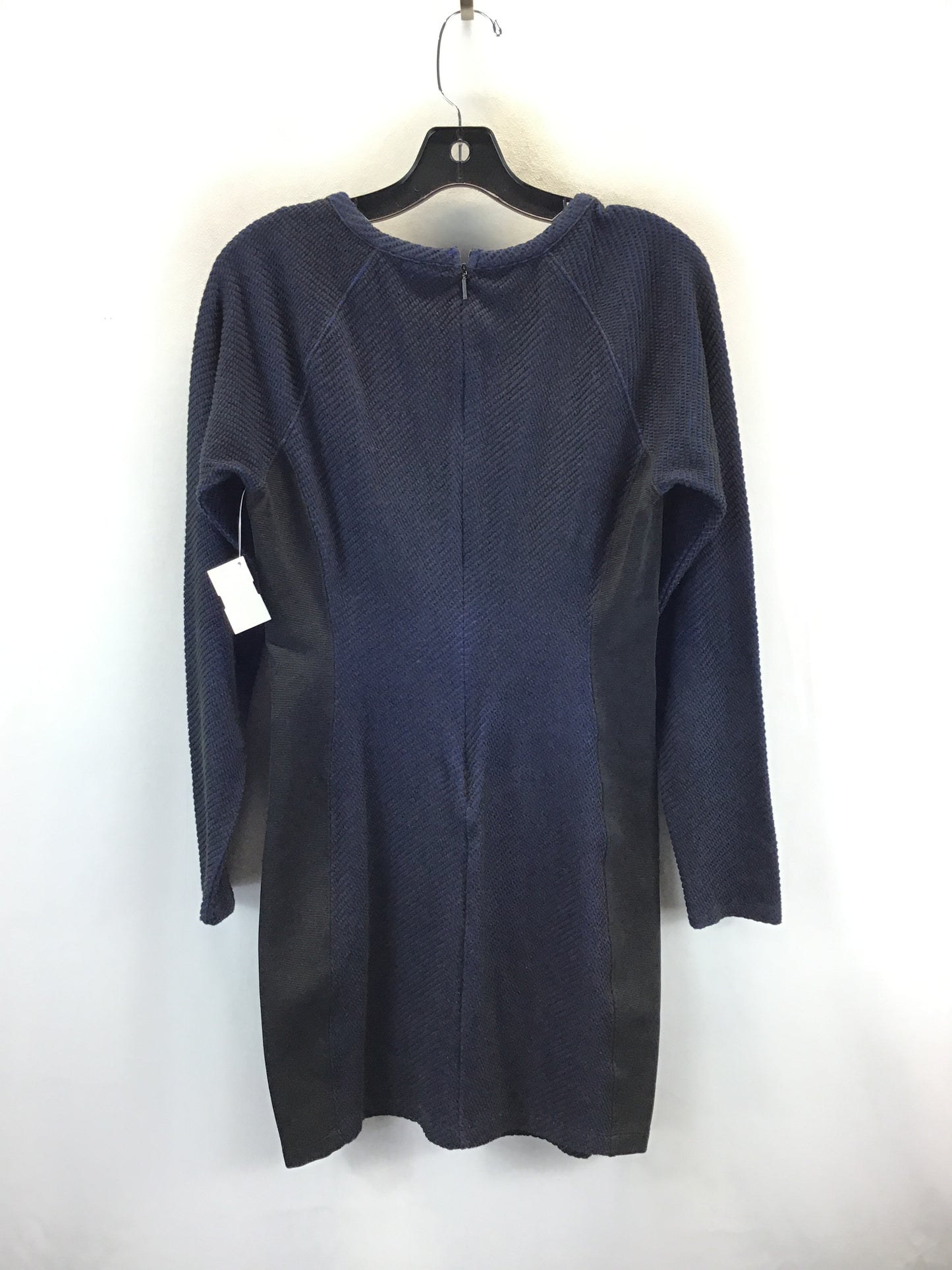 Dress Work By Armani Exchange In Blue Black, Size: S