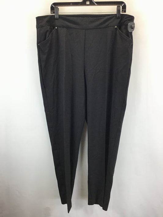 Pants Work/dress By Roz And Ali In Black, Size: 16