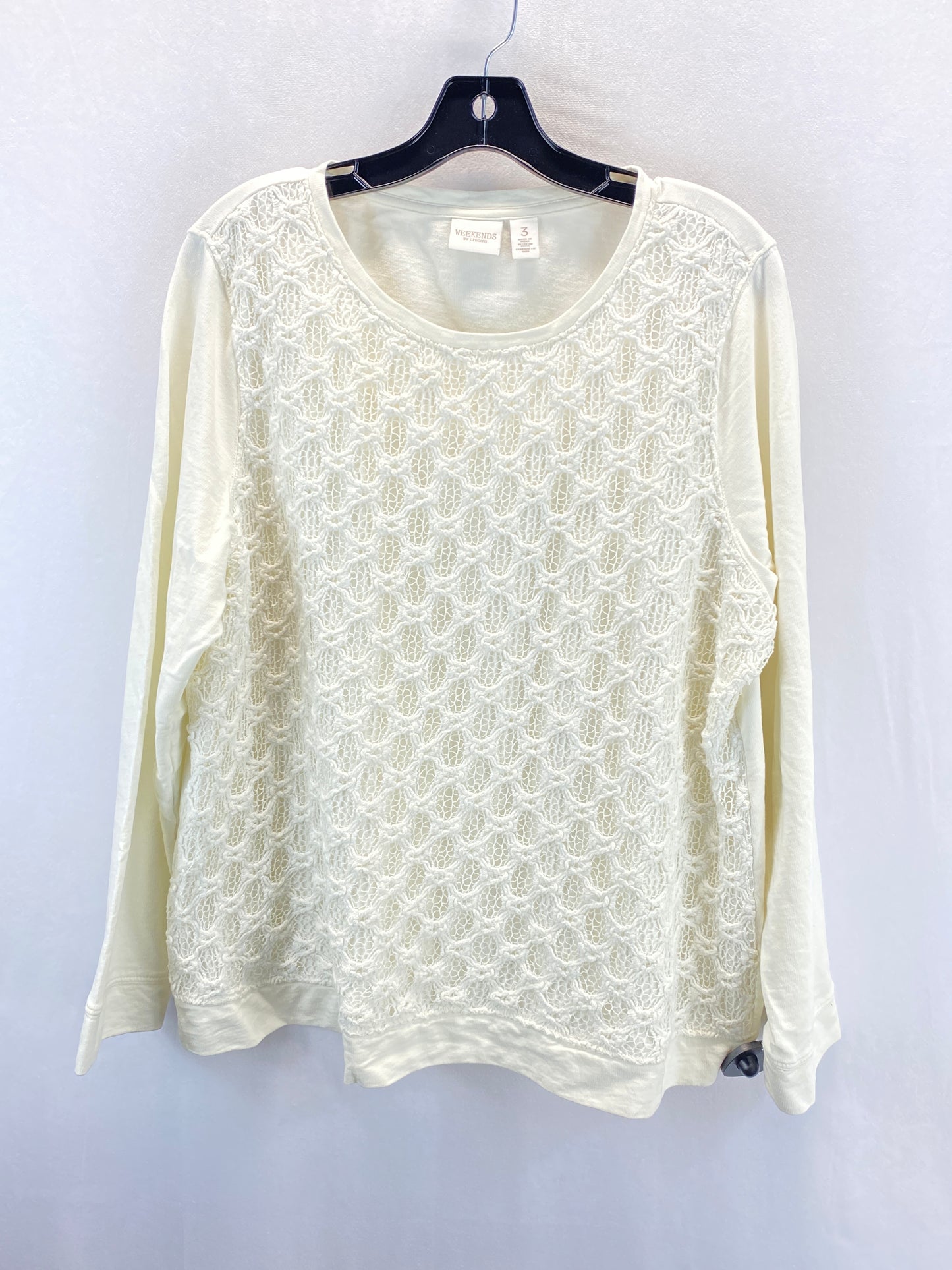 Top Long Sleeve By Chicos  Size: 3