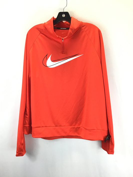 Athletic Top Long Sleeve Crewneck By Nike Apparel  Size: 1x