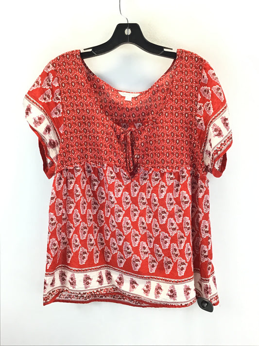 Top Short Sleeve By American Eagle  Size: L