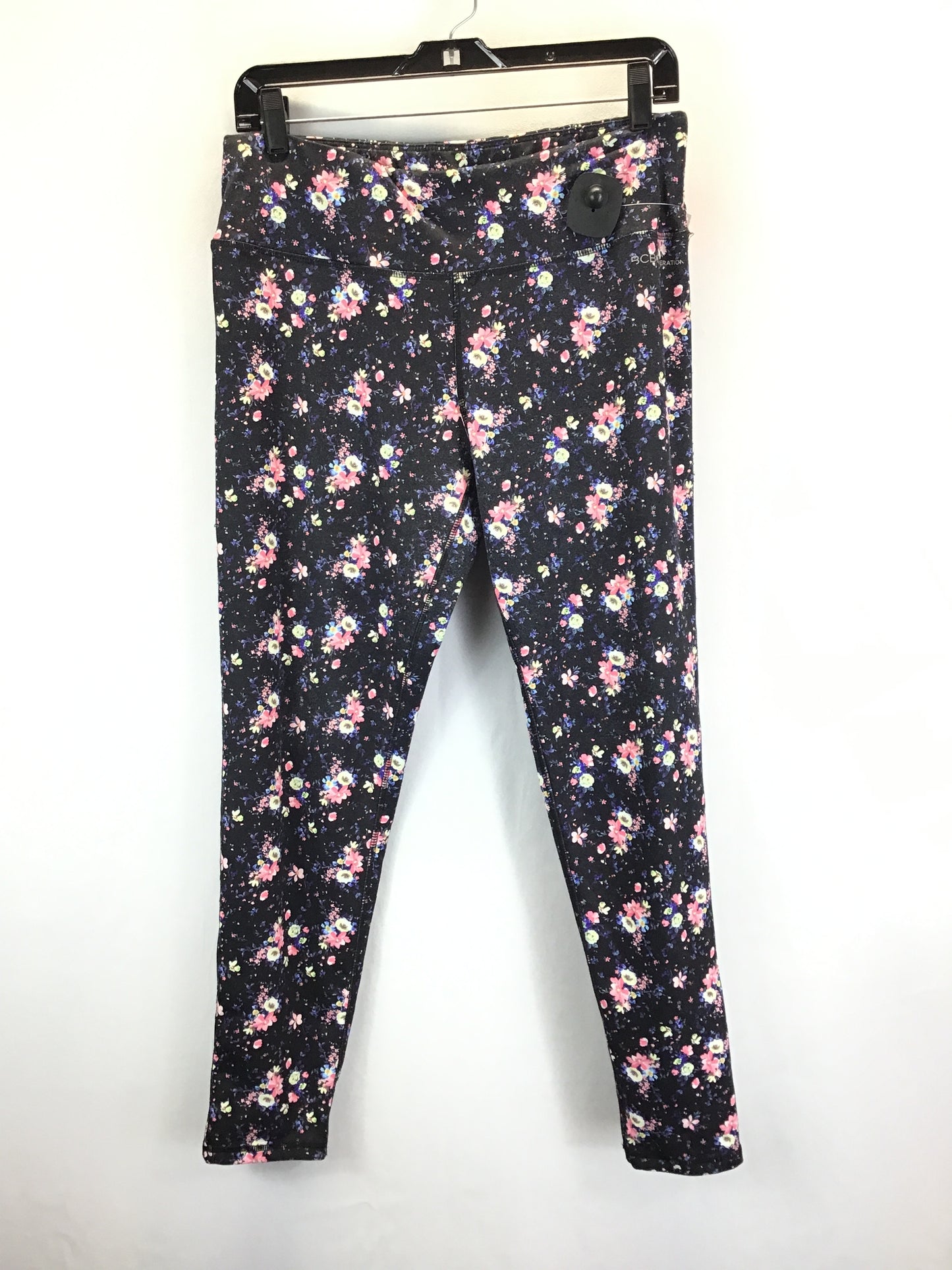 Floral Print Athletic Leggings Bcbgeneration, Size L