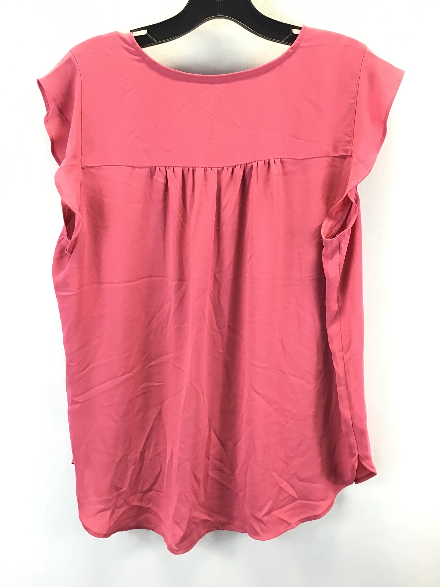 Top Sleeveless By Loft In Pink, Size: L