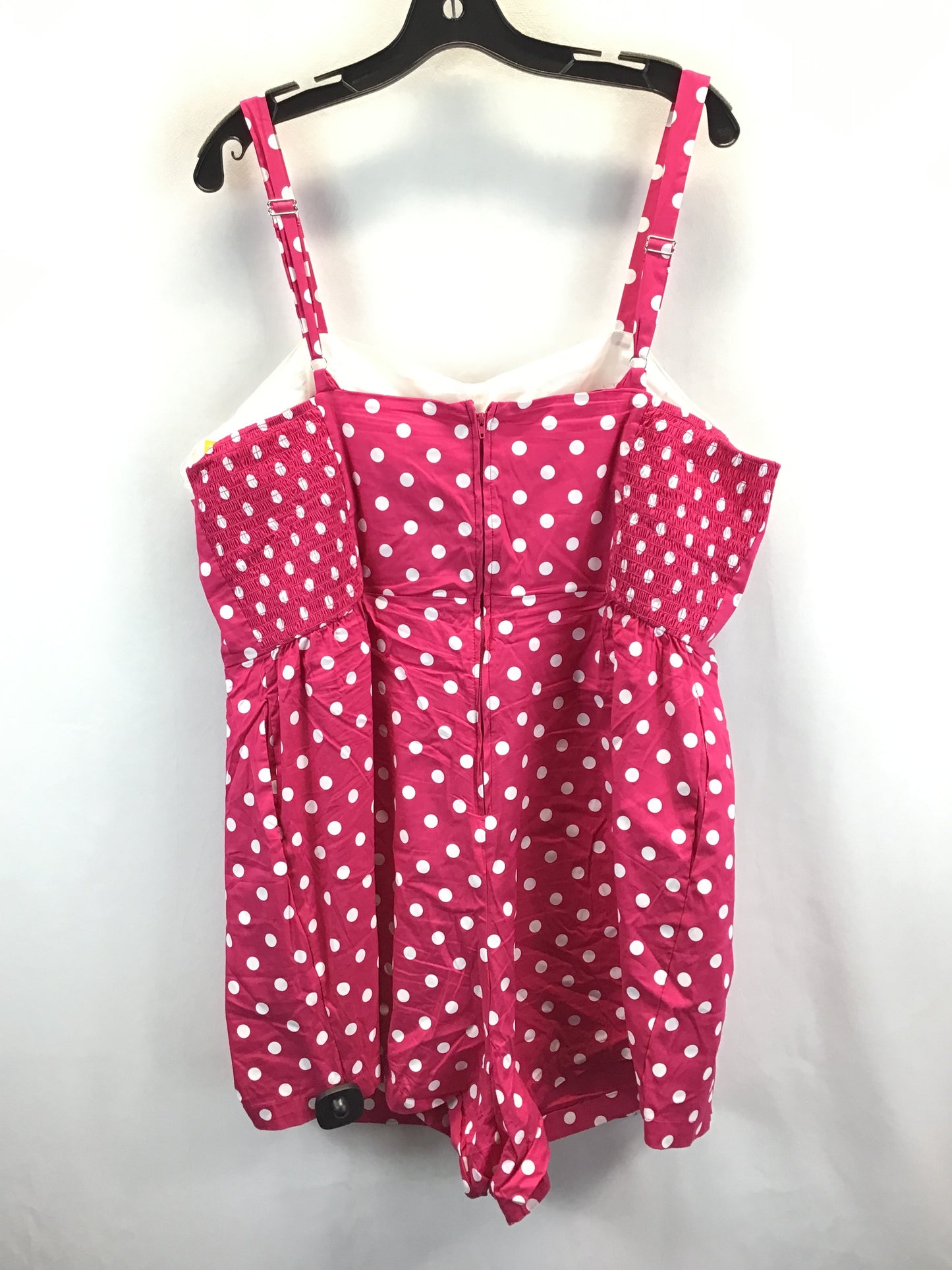 Polkadot Pattern Romper Clothes Mentor, Size 2x