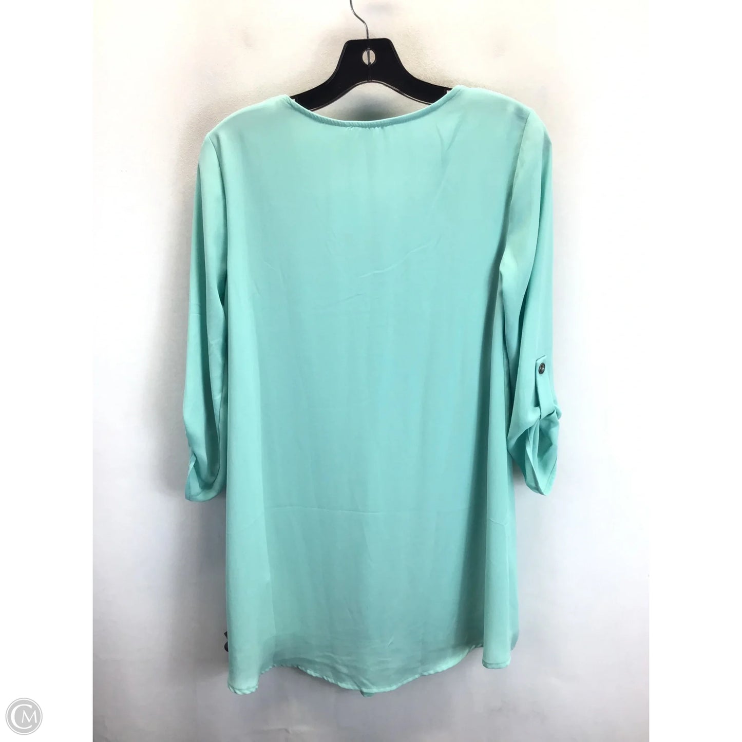 Dress Casual Short By Lush In Aqua, Size: S