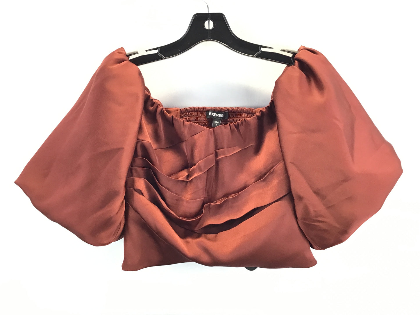 Bronze Blouse Short Sleeve Express, Size S