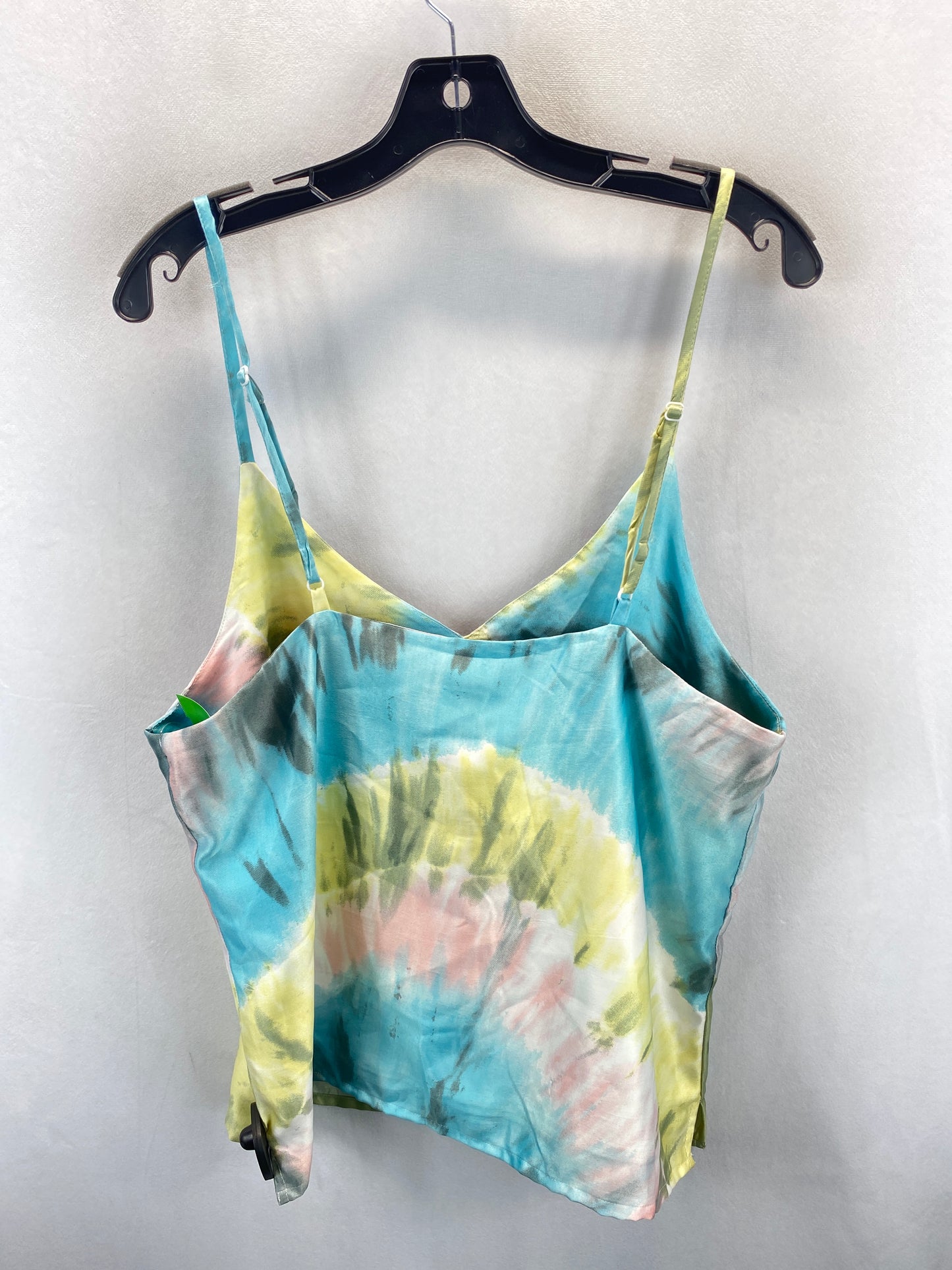 Tie Dye Print Top Sleeveless Clothes Mentor, Size Xl