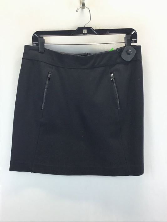 Skirt Mini & Short By Ann Taylor In Black, Size: 8