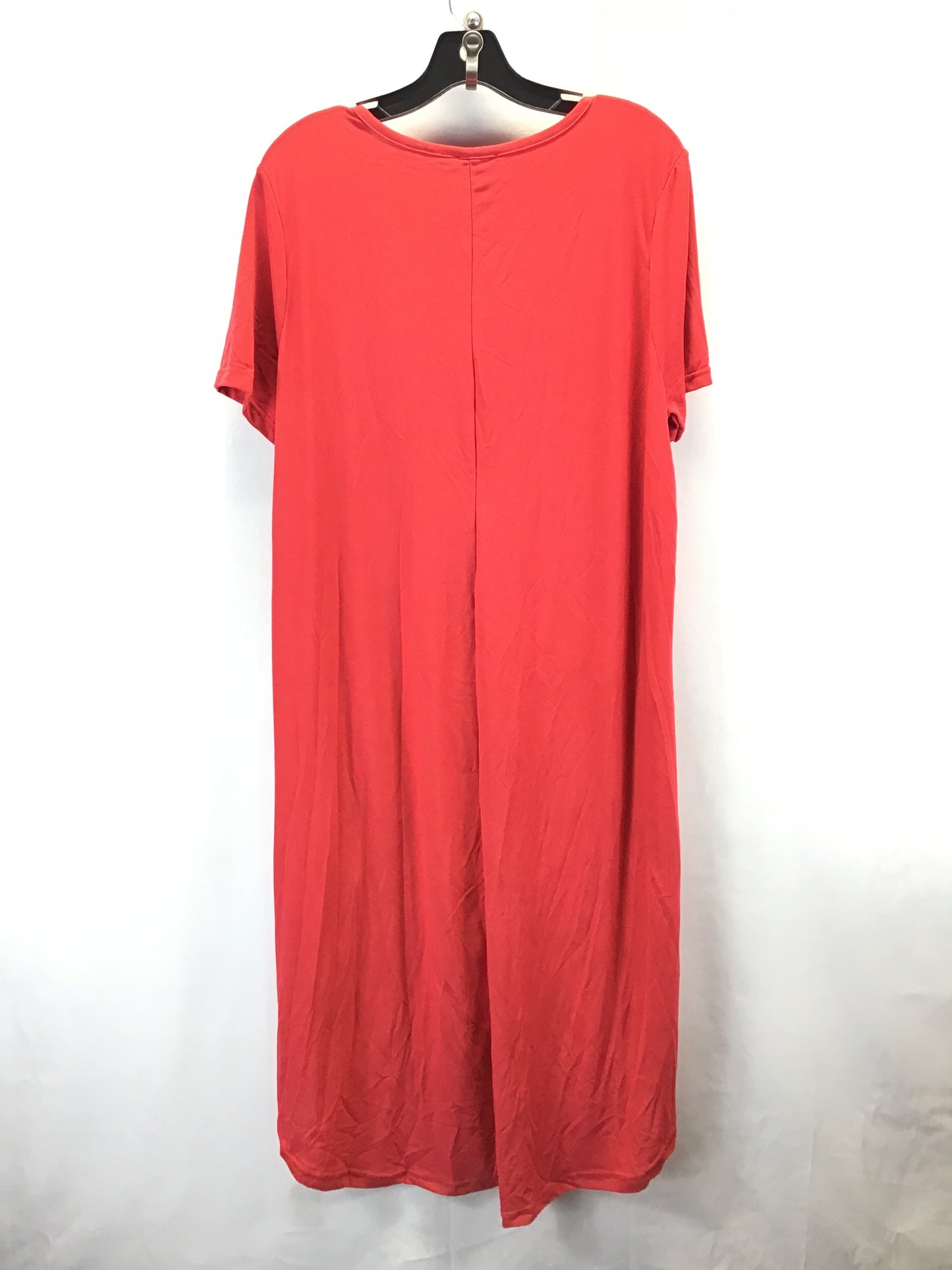 Tunic Short Sleeve By Rouge In Red, Size: 3x