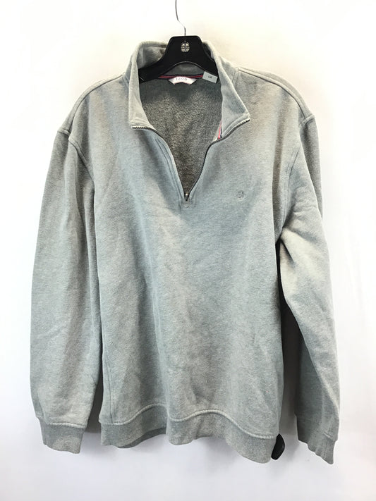 Sweatshirt Crewneck By Izod In Grey, Size: L