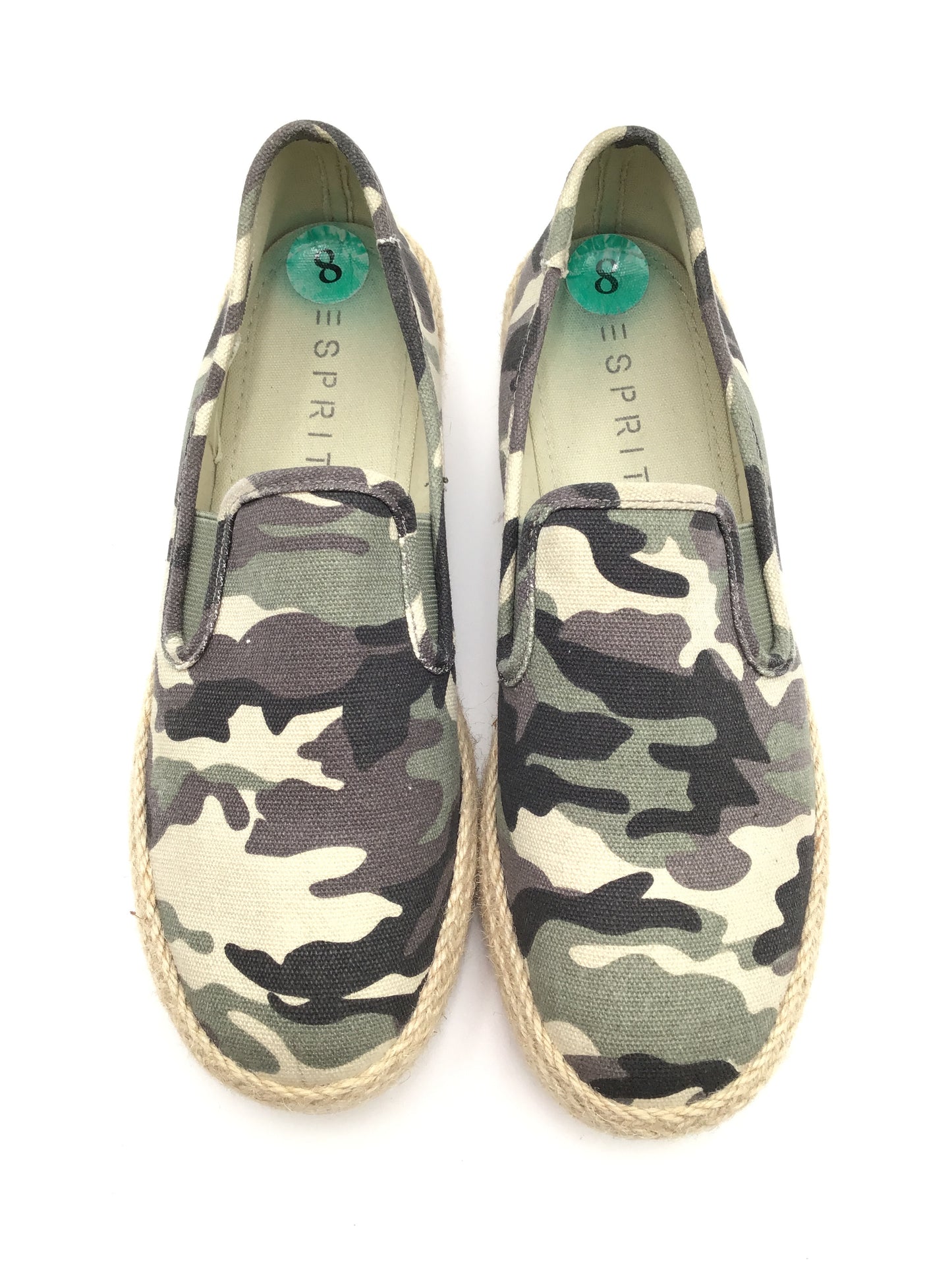 Shoes Flats By Esprit In Camouflage Print, Size: 8