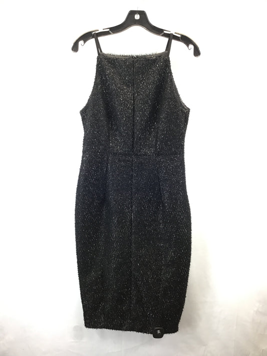 Dress Party Midi By H&m In Black, Size: 10