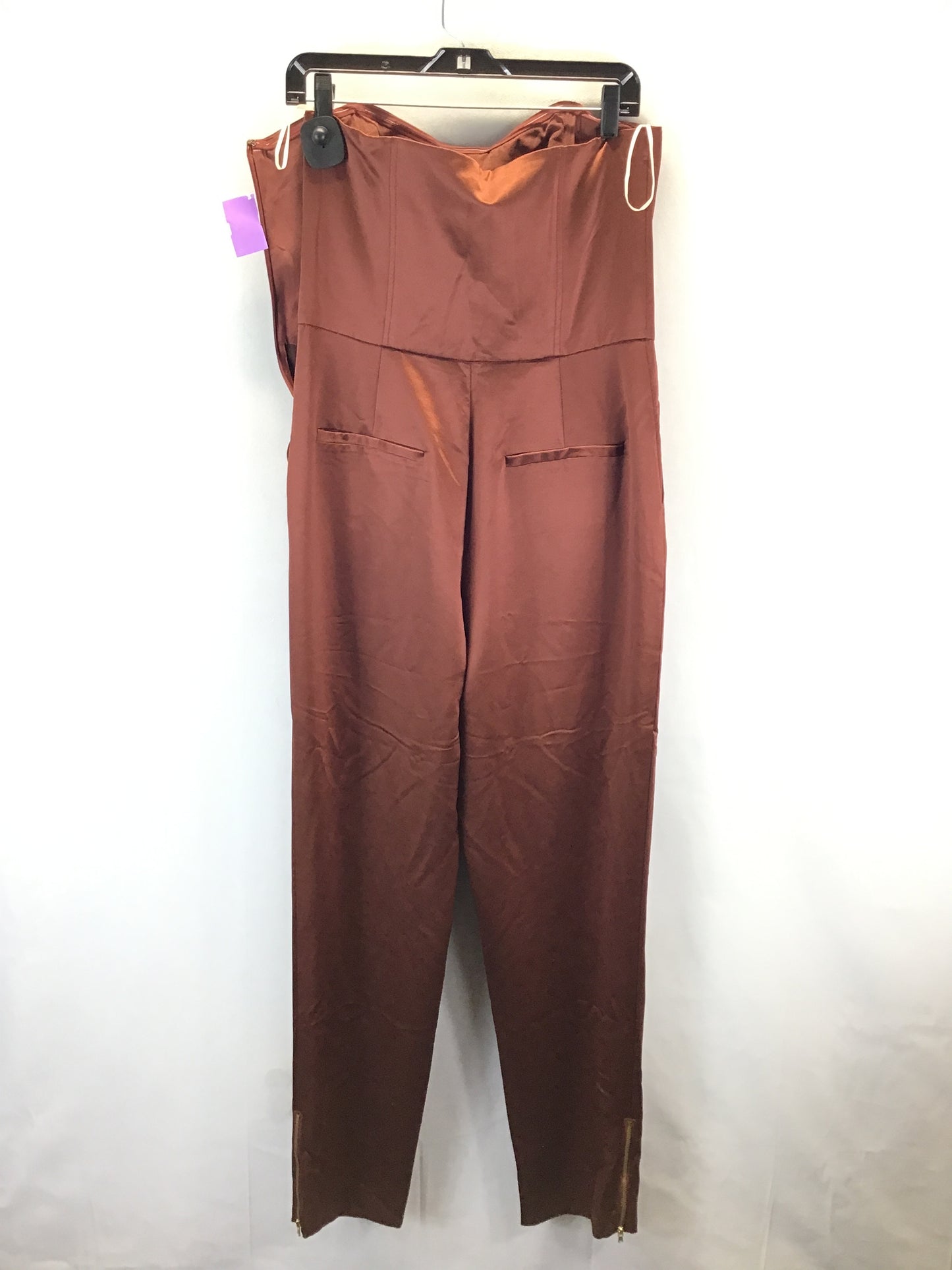 Jumpsuit By Rachel Roy In Brown, Size: 12