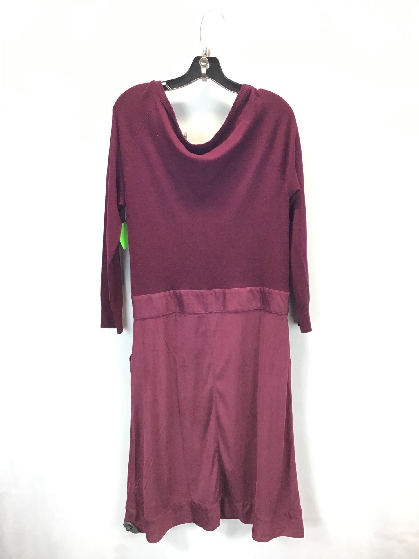 Dress Casual Midi By Vertigo In Red, Size: L