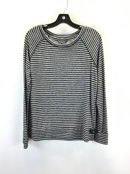 Top Long Sleeve By 41 Hawthorn In Striped Pattern, Size: M