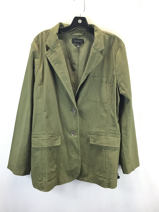 Jacket Other By Talbots In Green, Size: 16