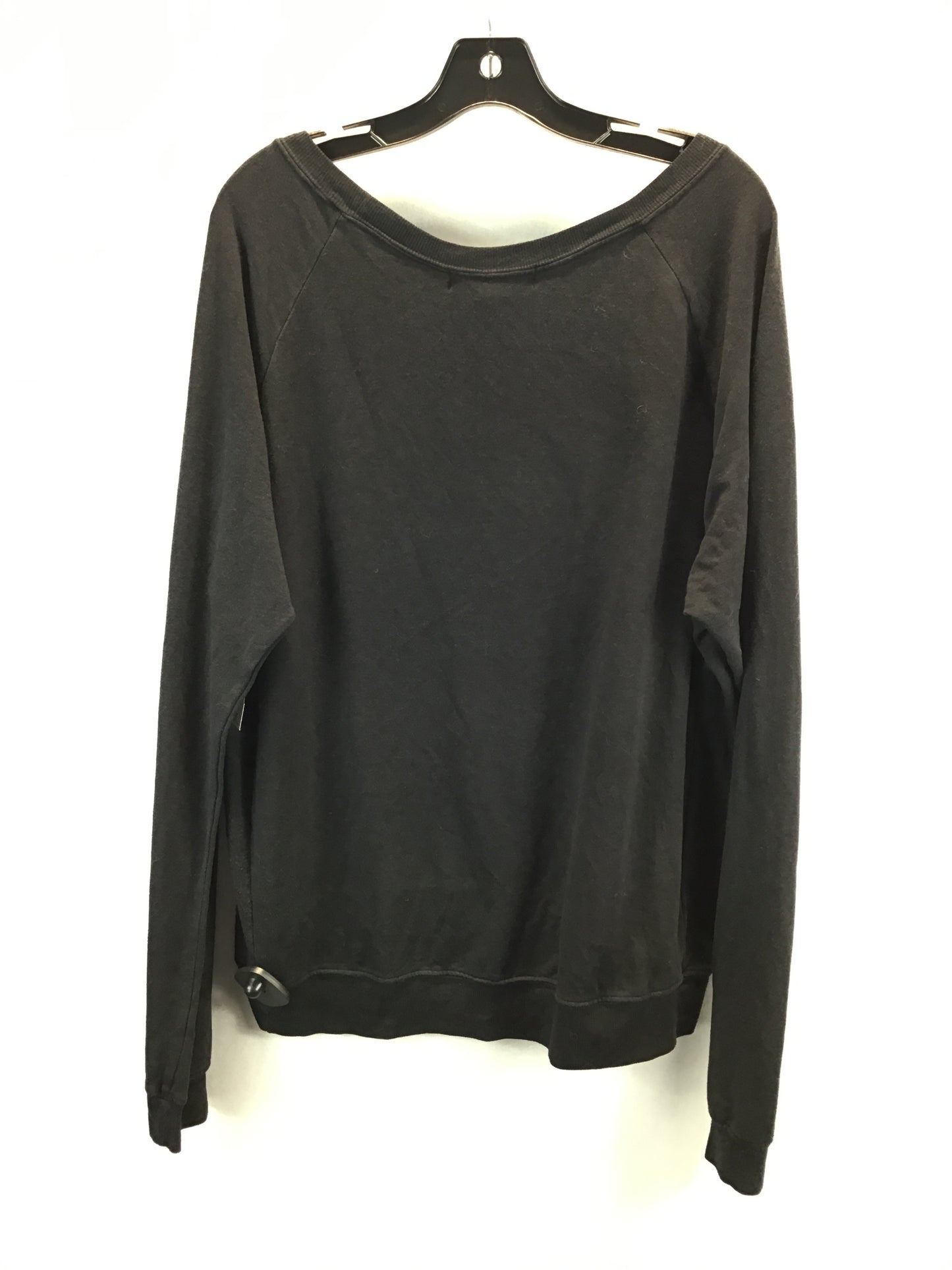 Top Long Sleeve By Clothes Mentor In Black, Size: L