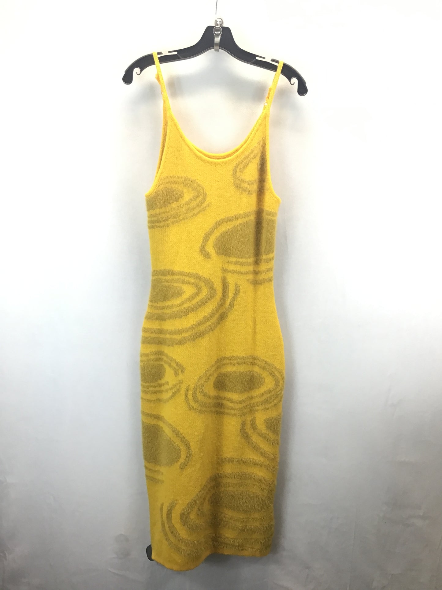 Dress Sweater By Clothes Mentor In Yellow, Size: S