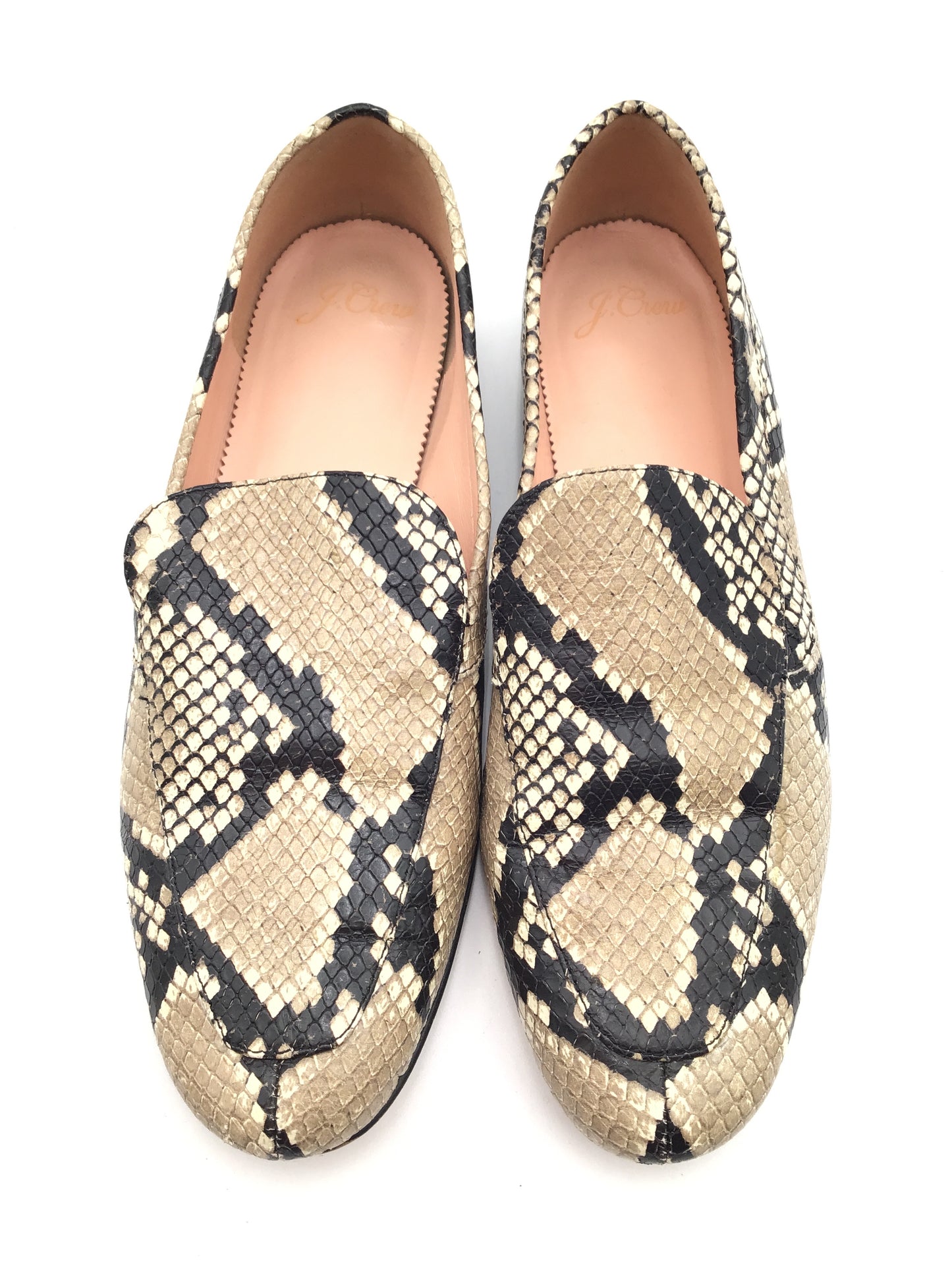 Shoes Flats By J. Crew In Snakeskin Print, Size: 7