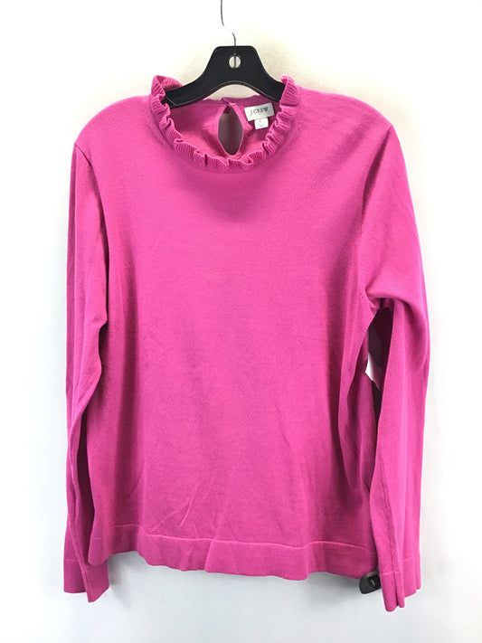 Sweater By J. Crew In Pink, Size: L