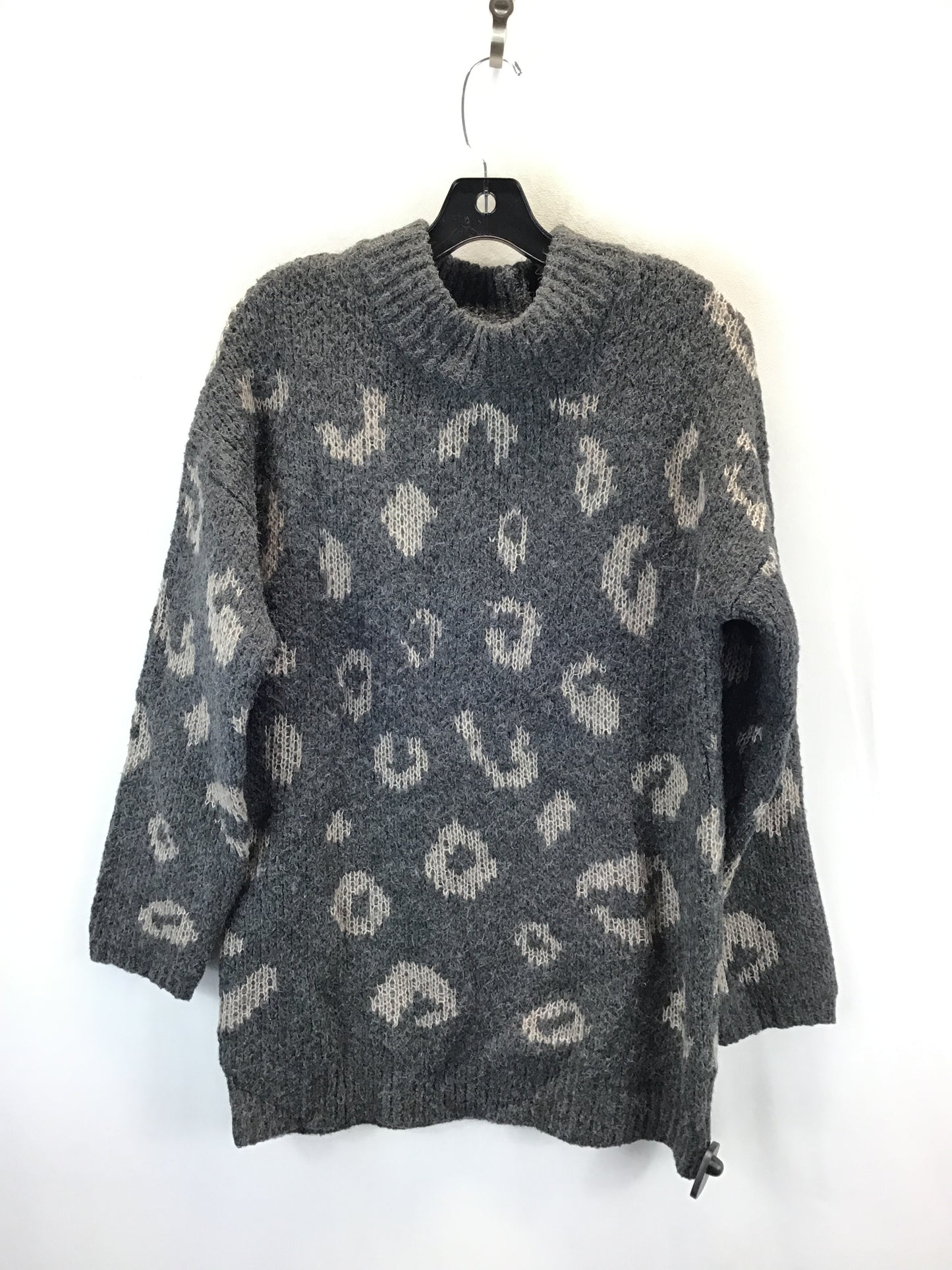 Sweater By Universal Thread In Leopard Print, Size: M