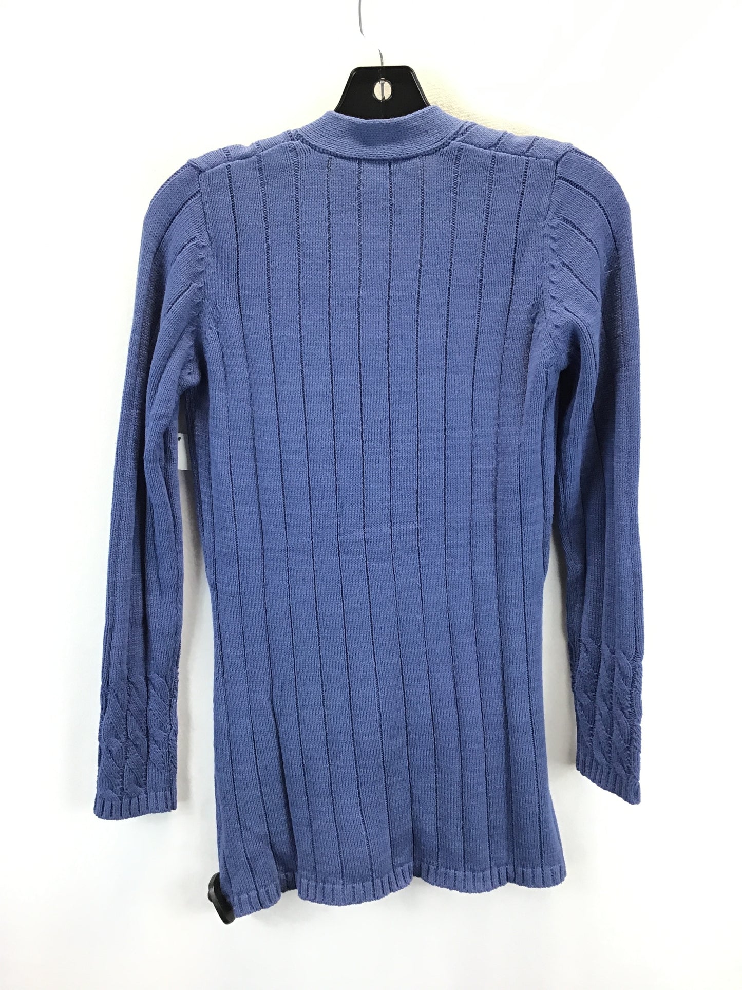 Sweater Cardigan By Liz And Co In Blue, Size: S