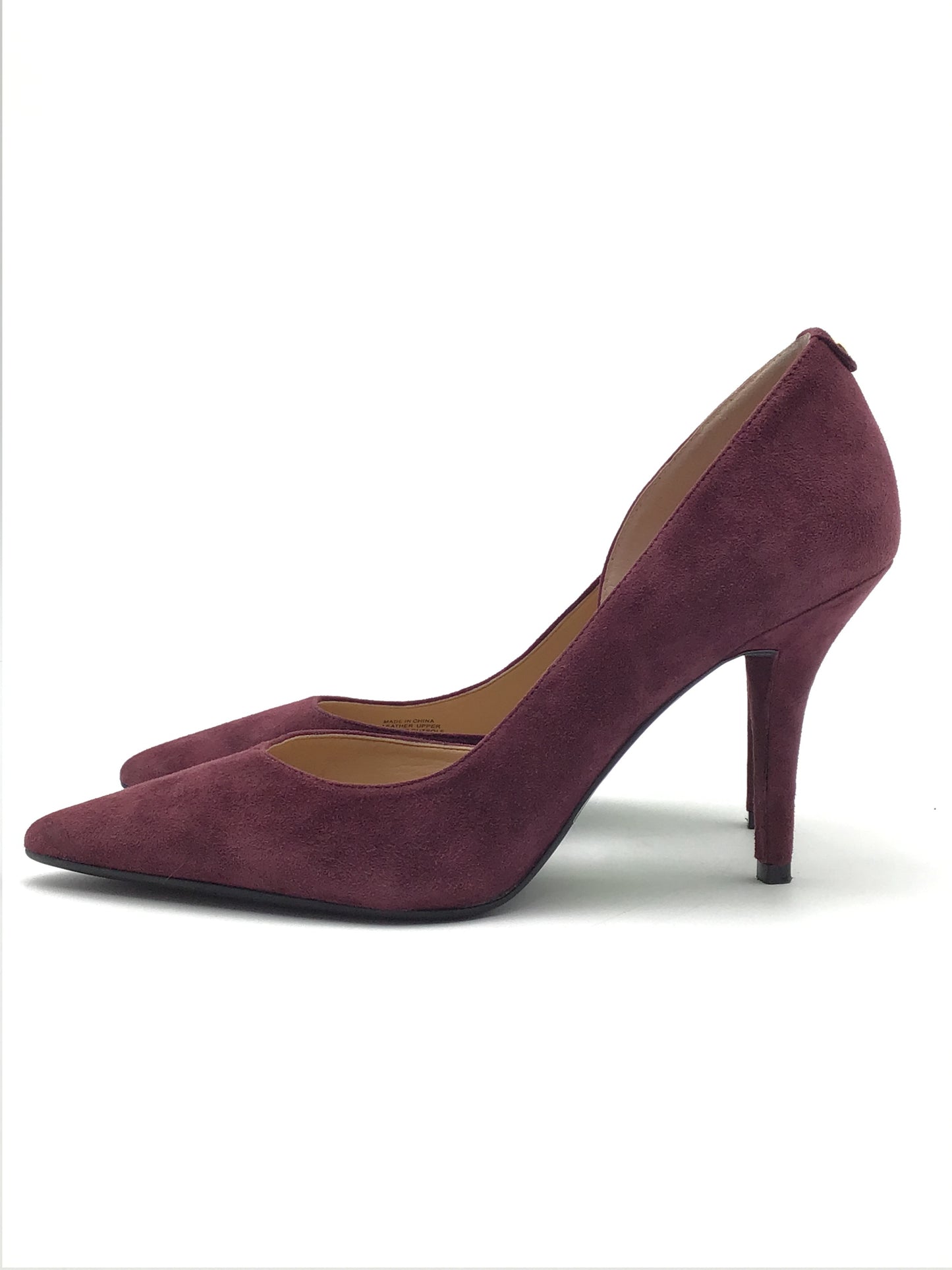 Shoes Designer By Michael By Michael Kors In Maroon, Size: 9.5