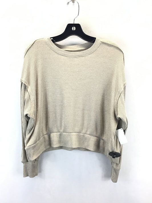 Top Long Sleeve By So In Tan, Size: Xl