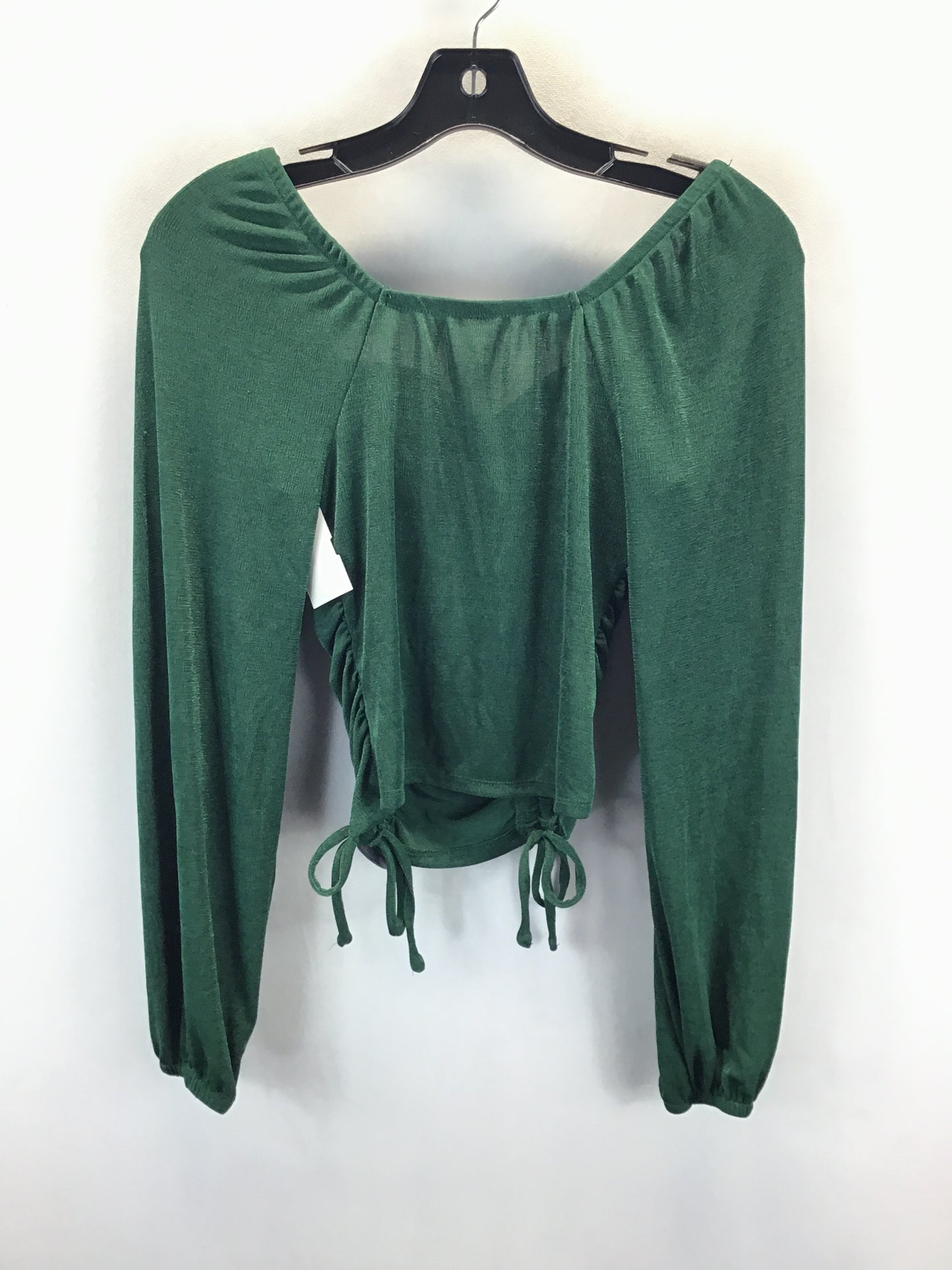 Top Long Sleeve By No Boundaries In Green, Size: Xs