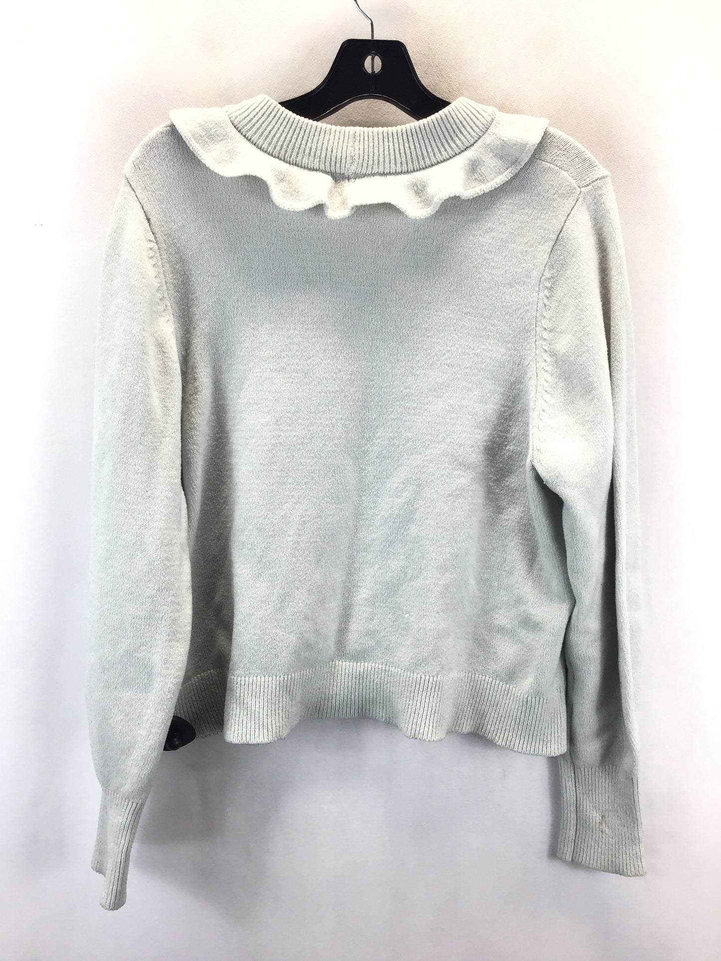 Sweater By Free Assembly In Grey, Size: Xl