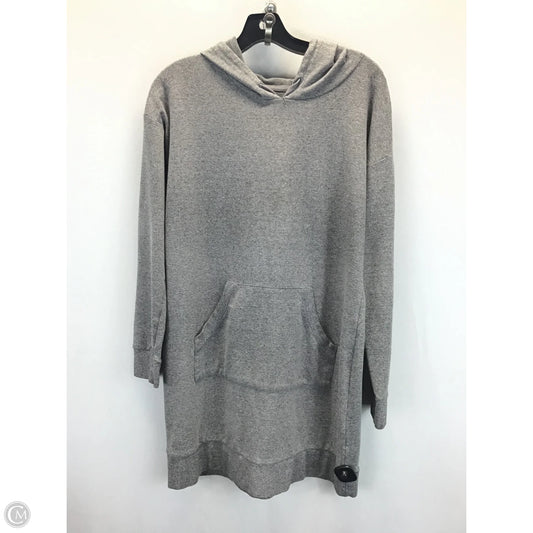 Dress Casual Midi By New York And Co In Grey, Size: M
