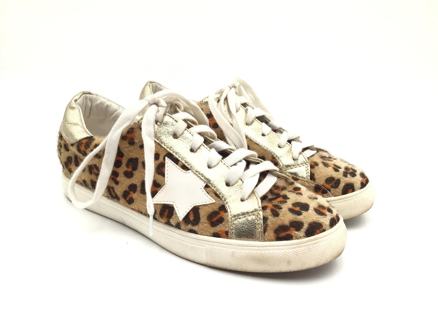 Shoes Sneakers By Nature Breeze In Leopard Print, Size: 8