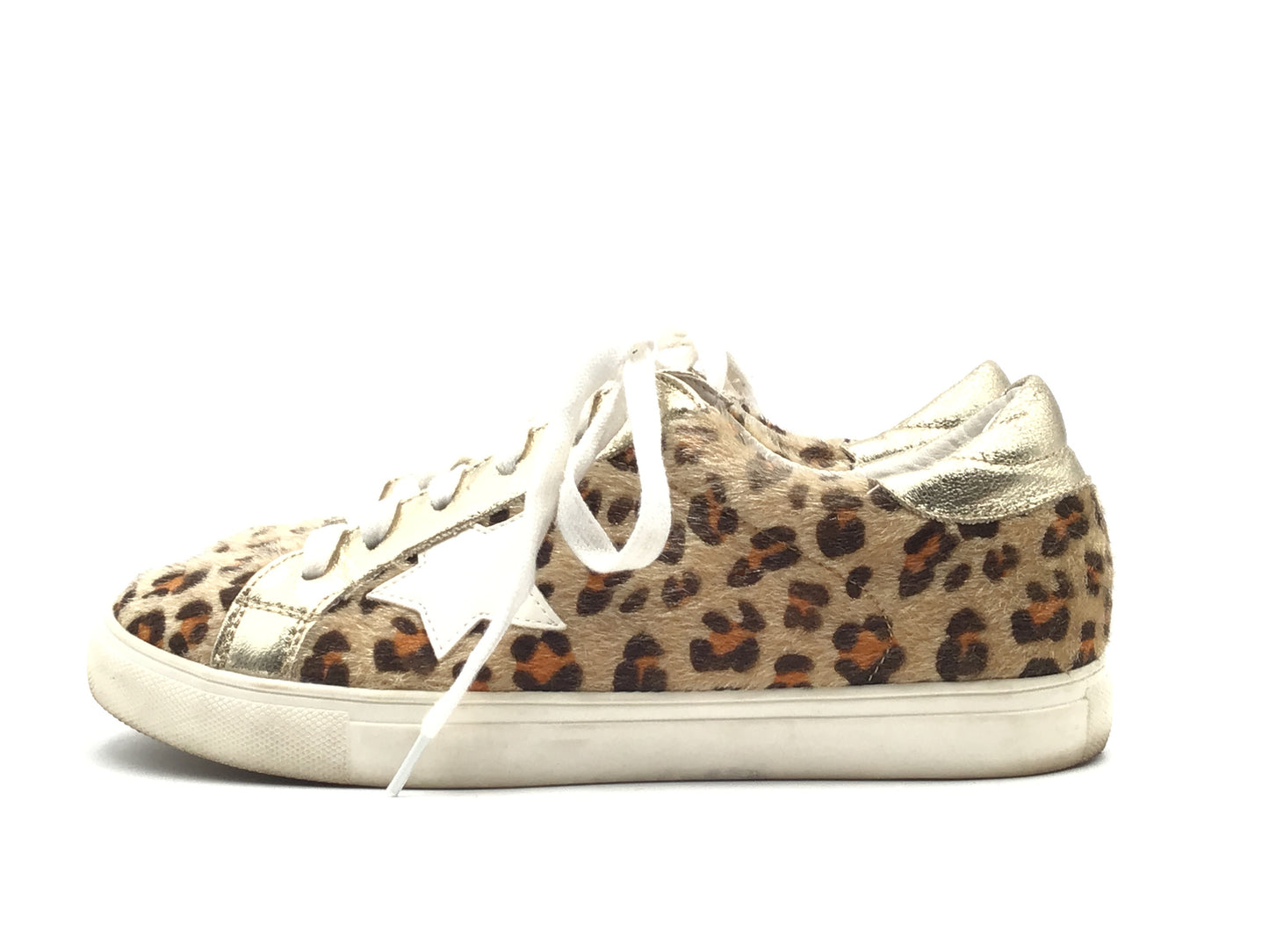 Shoes Sneakers By Nature Breeze In Leopard Print, Size: 8