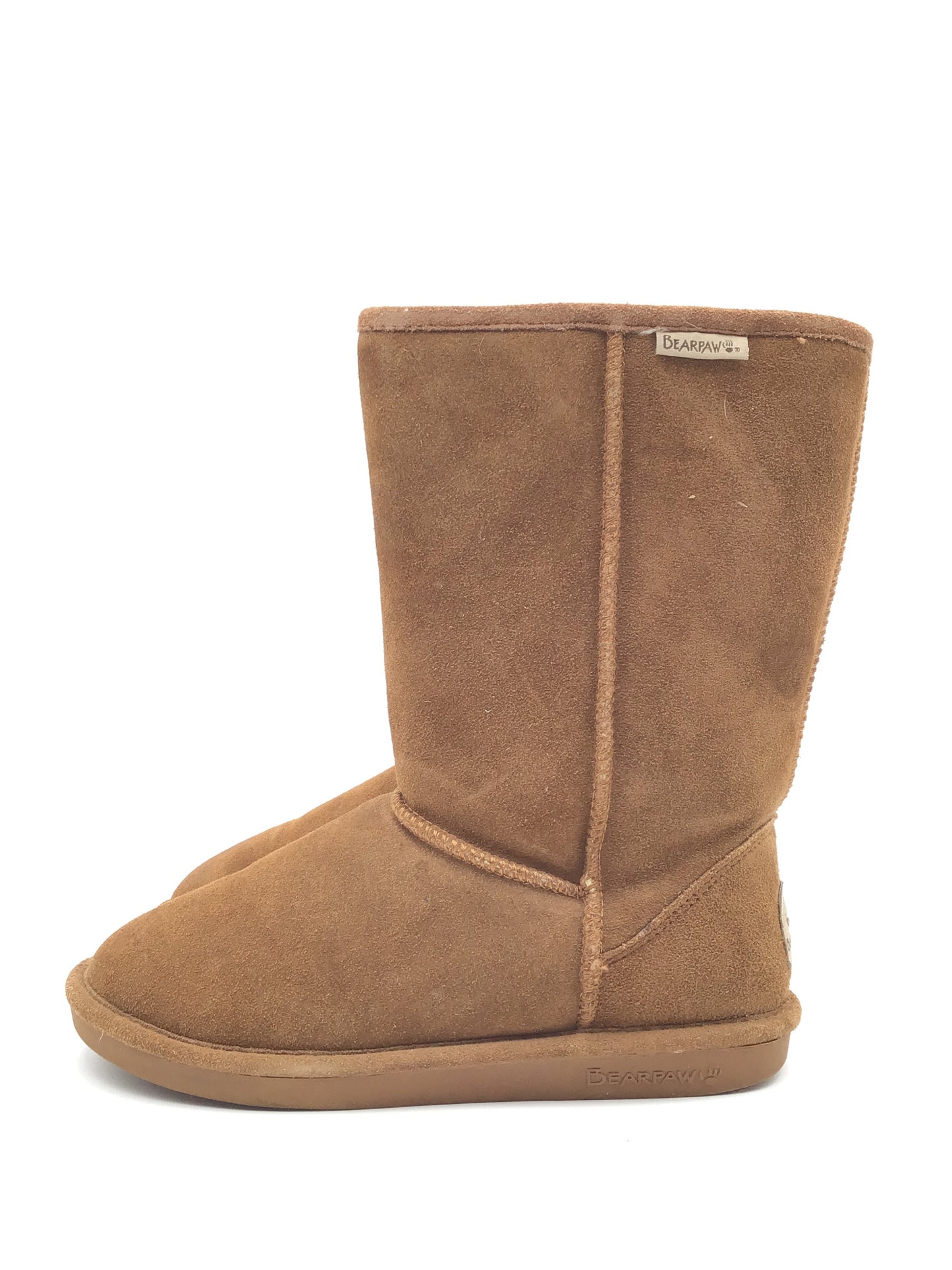 Boots Snow By Bearpaw In Tan, Size: 9