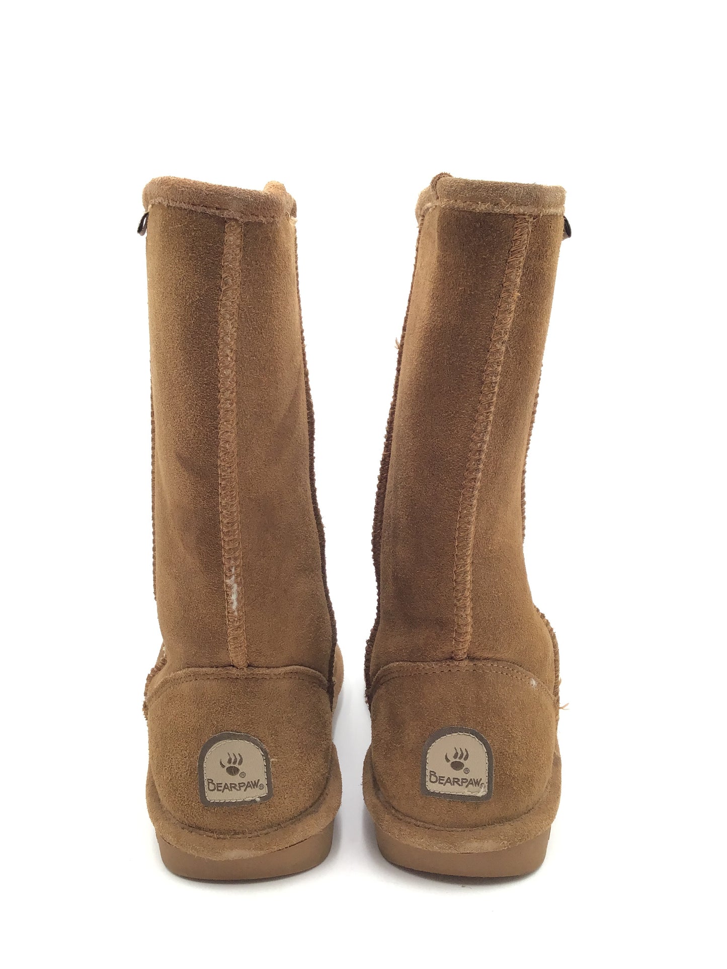 Boots Snow By Bearpaw In Tan, Size: 9