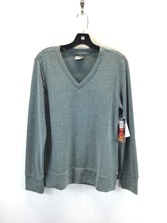 Top Long Sleeve By 32 Degrees In Blue, Size: S