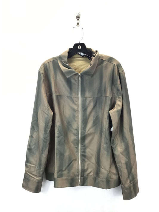 Jacket Other By Clothes Mentor In Green & Tan, Size: S