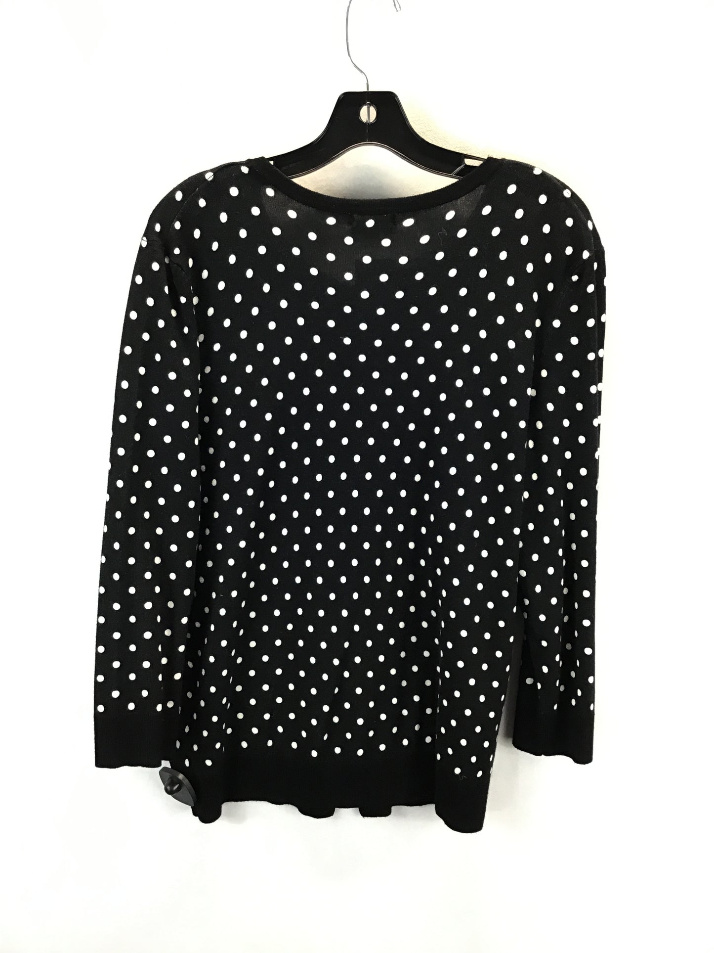 Cardigan By Spense In Polkadot Pattern, Size: L