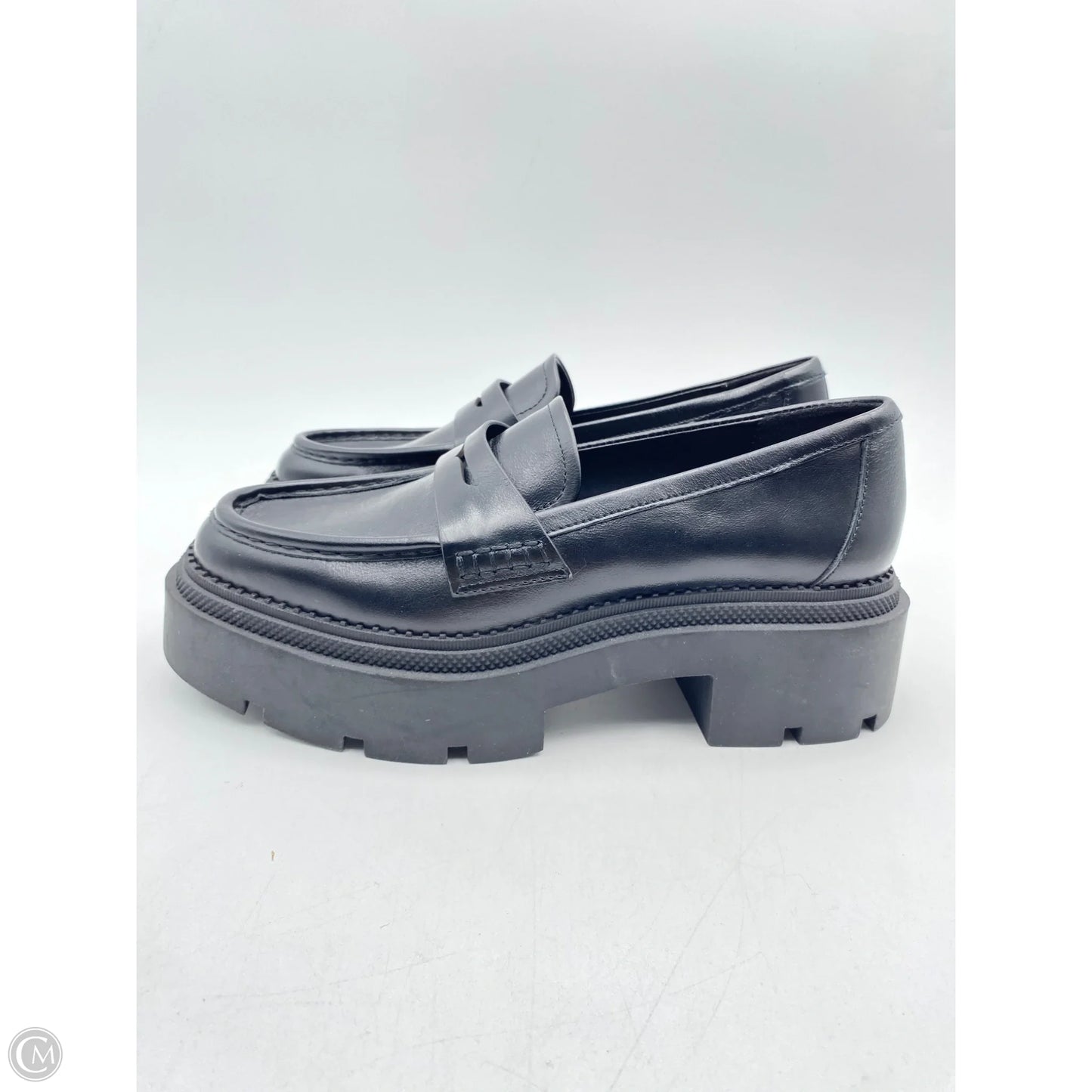 Shoes Heels Platform By Zara In Black, Size: 9