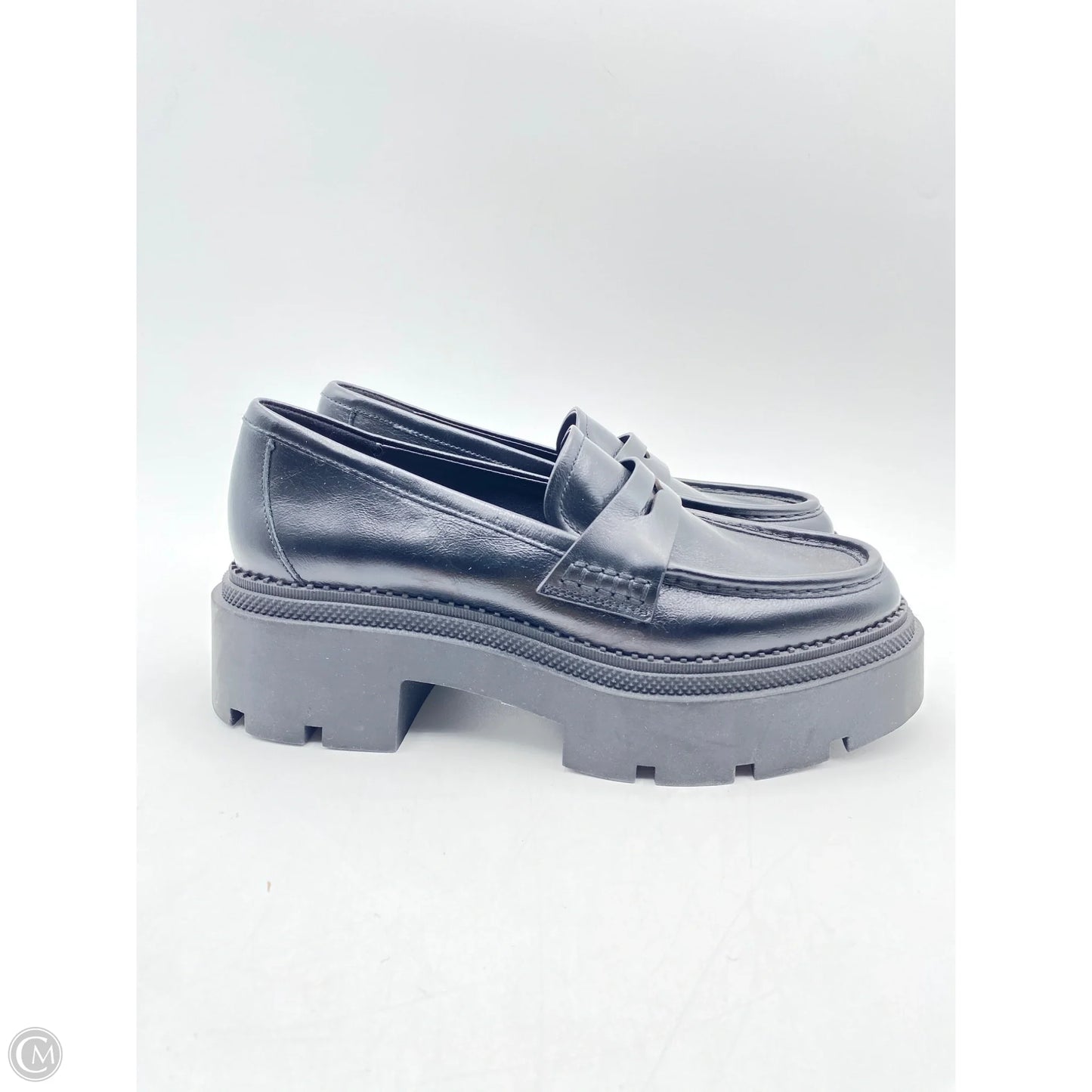 Shoes Heels Platform By Zara In Black, Size: 9