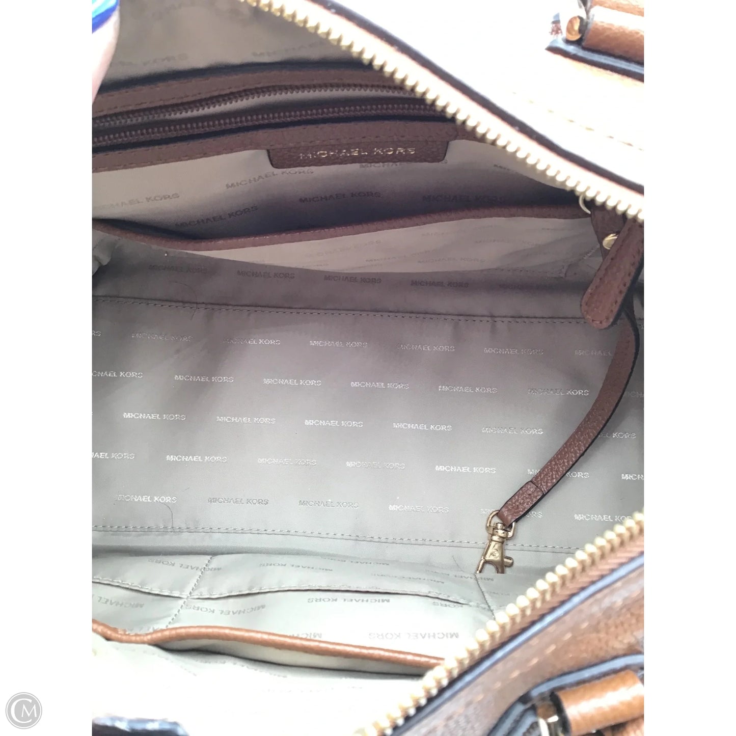 Handbag Designer By Michael Kors, Size: Large