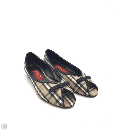 Shoes Flats By Vaneli In Plaid Pattern, Size: 7