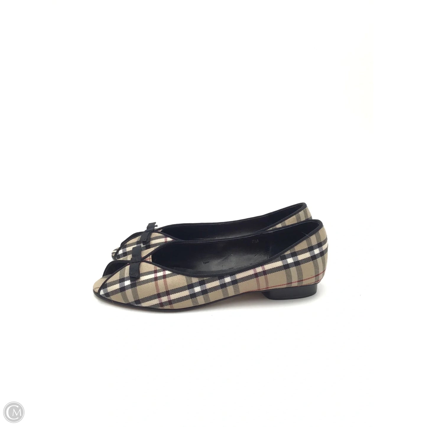 Shoes Flats By Vaneli In Plaid Pattern, Size: 7